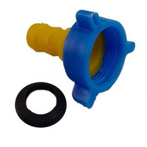 Unión Llave Manguera Plastica 3/4 X 3/4