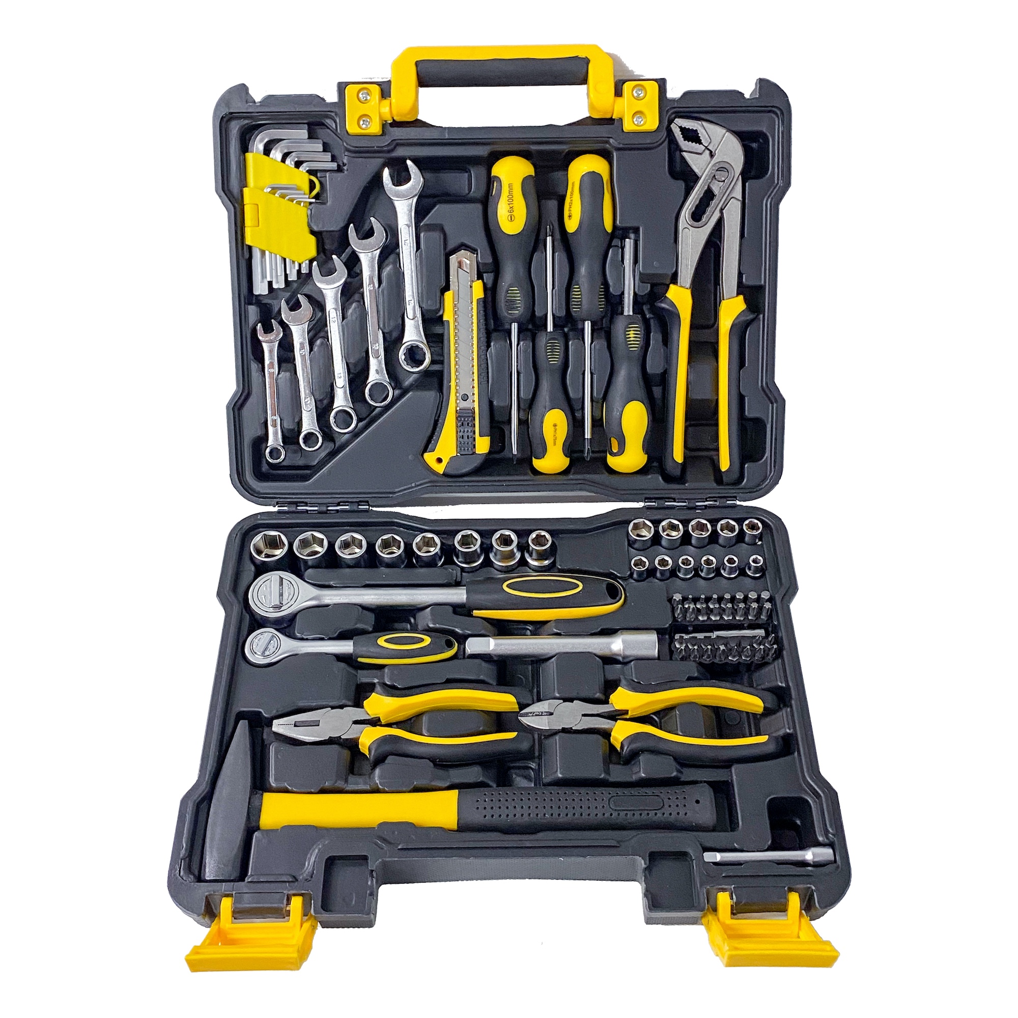 SET HERRAMIENTAS MANUALES 79 PIEZAS + CAJA STYLES 2