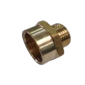 Bushing 1/2 Hi X 3/8 He Hilo Inverso Bronce Laminado