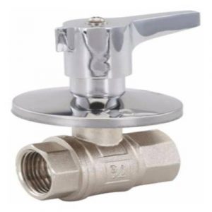 Llave Bola Embutir 1/2 Manilla Crom.Tress