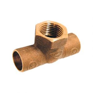 Tee So-So-Hi 3/4 X 1/2 X 1/2 Agua Taumm