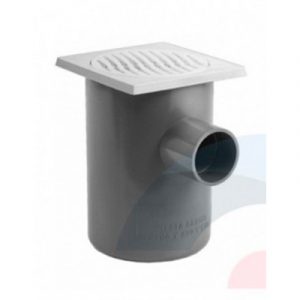 Pileta Basica Gris 100 50/40 Hoffens