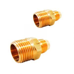 Niple 1/2 He X 7/8 He Conico Bronce Laminado