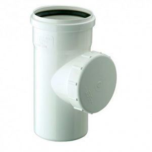 Tee Reg.S.Bco160Mm C/Goma