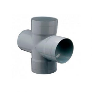Tee Doble S.Gris 75 X 40 Mm