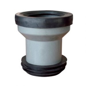 Manguito Hoffens Wc 110 Gris Concent Junta Y Adap