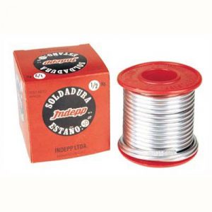 Soldadura 50% Estano 1/2 Kg Indepp