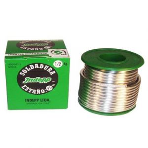 Soldadura 95% Estano 1/2 Kg Indepp