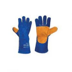 Guante Soldador Azul Hilo Kevla Gili