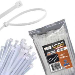 AMARRA PLASTICA BLANCA 4.8 X 300MM 100 UND VILLAR