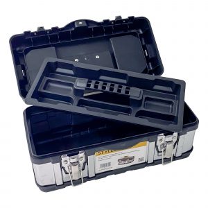 CAJA PORTA HERRAMIENTAS 36.5*18.5*17 CM CROMO STYLES