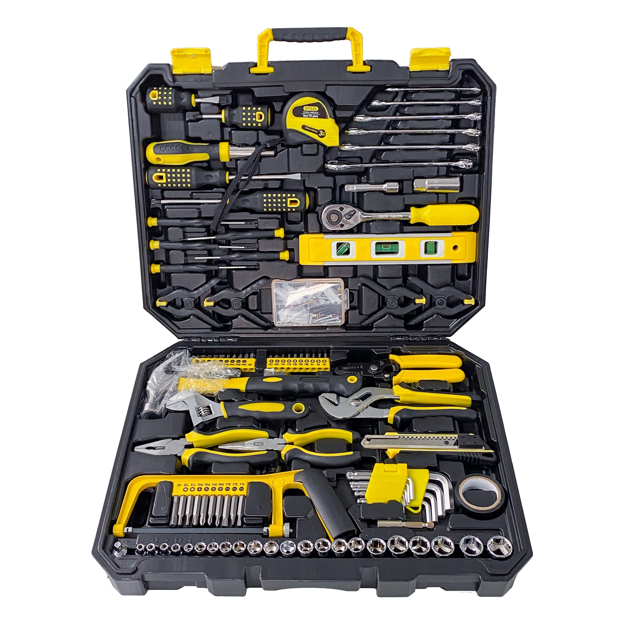 STYLES SET 168PC HERR. MANUALES + CAJA
